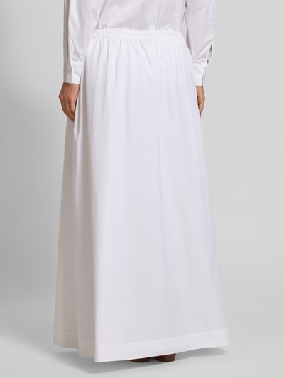 BOSS Orange Maxirock mit elastischem Bund Weiss 5