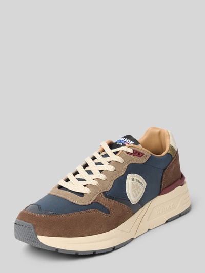 Blauer USA Sneakersy sznurowane model ‘RAY’ Granatowy 1