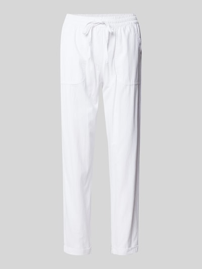 Soyaconcept Regular Fit Hose mit aufgesetzten Taschen Modell 'Cissie' Offwhite 2