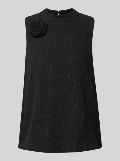 s.Oliver BLACK LABEL Regular Fit Blusentop aus Lyocell-Mix Black 2