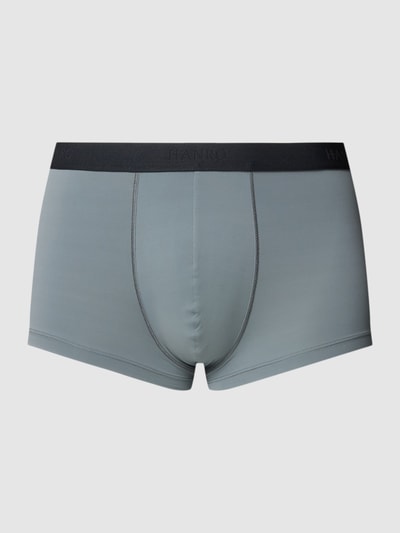 Hanro Trunks mit elastischem Logo-Bund Modell 'Micro' Rauchblau 2