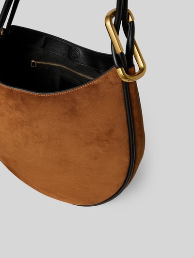Marc Jacobs Hobo Bag mit Label-Detail Cognac 5