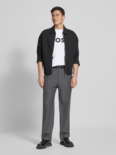 BOSS Regular Fit T-Shirt aus reiner Baumwolle Weiss 1