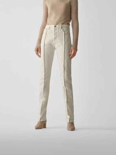 Maison Margiela Straight Leg Jeans Weiss 4