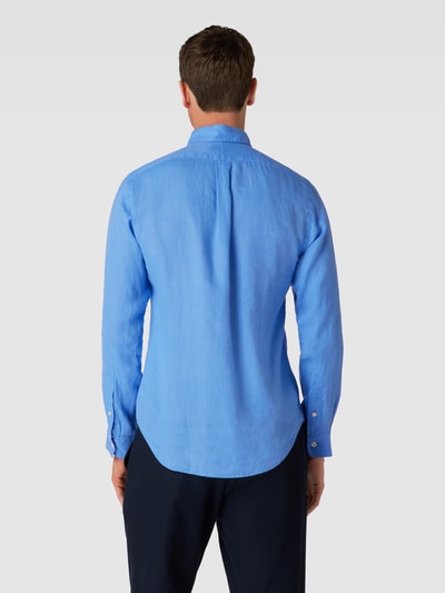 Polo Ralph Lauren Slim fit vrijetijdsoverhemd met button-downkraag Bleu - 5