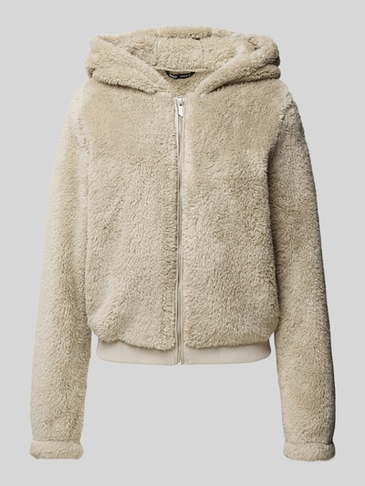 Only Teddyfell Jacke mit Kapuze Modell 'NEW ANNA' Sand 1