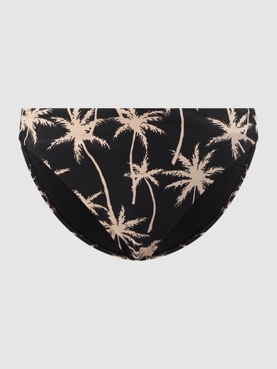 Shiwi Bikini-Hose mit Palmen-Prints  Black 1