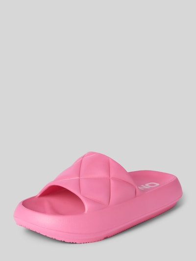 Only Sandalette mit Steppnähten Modell 'MAVE' Pink 1