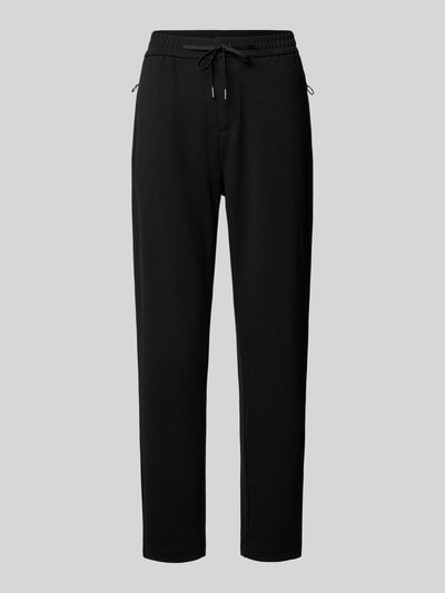 s.Oliver RED LABEL Regular Fit Jogpants mit Reißverschlußtaschen BLACK 2