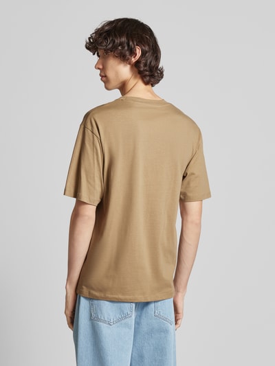 Jack & Jones T-Shirt mit Rundhalsausschnitt Modell 'BRADLEY' Beige 5