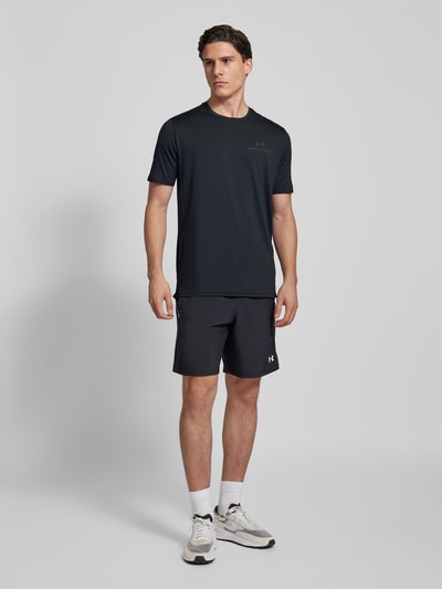 Under Armour T-shirt met labelprint, model 'Vanish' Zwart - 1