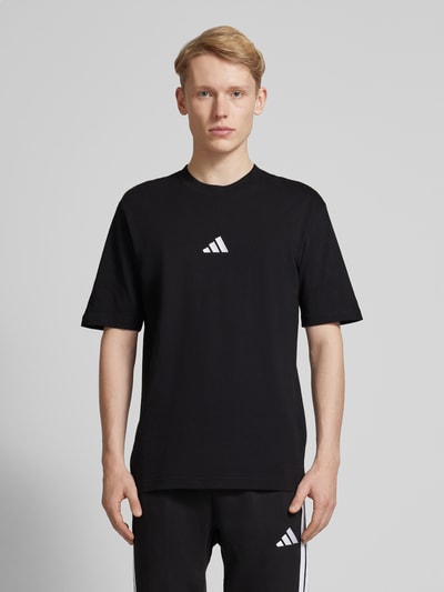 ADIDAS SPORTSWEAR T-Shirt mit Label-Stitching Black 4