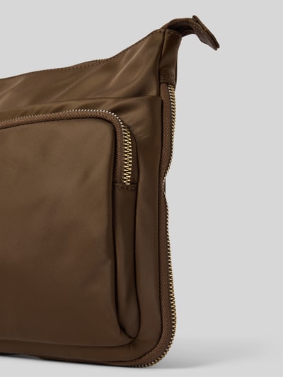 BOGNER Schoudertas met logo-applicatie, model 'Serena' Donkerbruin - 3