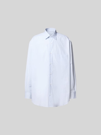 VETEMENTS Relaxed Fit Freizeithemd mit Kentkragen Hellblau 2