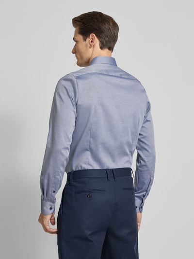 OLYMP Level Five Slim Fit Business-Hemd mit Kentkragen Marine 5