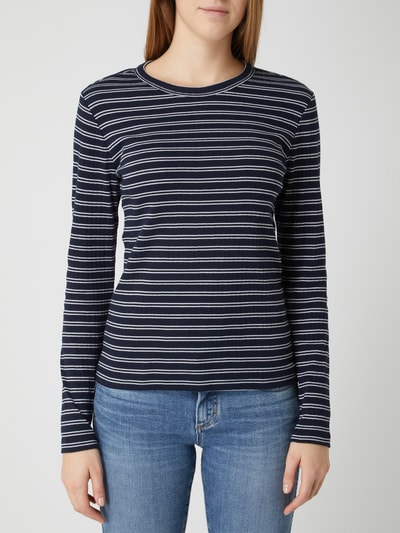 Marc O'Polo Denim Longsleeve aus Organic Cotton  Marine 4