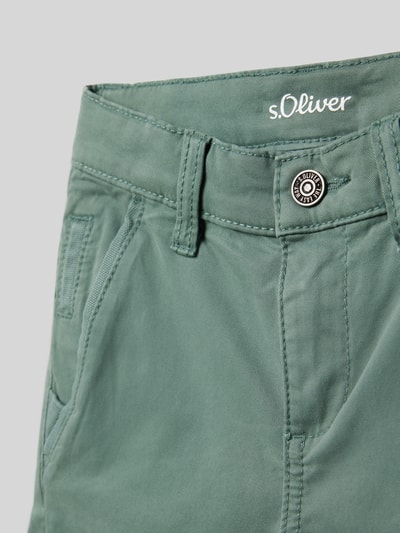 s.Oliver RED LABEL Bermudas mit Eingrifftaschen Lind 2