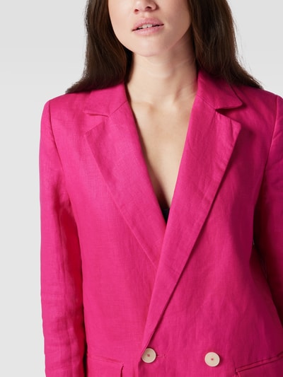 Mango Blazer mit Knopfverschluss Fuchsia 3