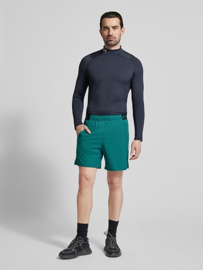 Under Armour Szorty o kroju straight fit z Nadruk z logo Model 'Vanish' Petrol 1