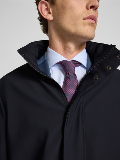 Emporio Armani Kurzmantel mit Stehkragen und Eingrifftaschen Marine 3