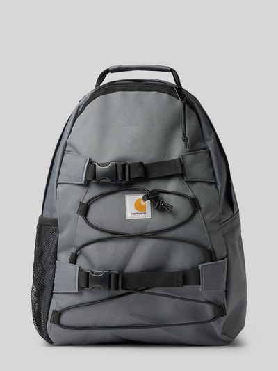 Carhartt Work In Progress Rugzakfunctie met logopatch model 'KICKFLIP' Grafiet - 1