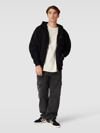 KARL KANI Sweatjacke mit Label-Detail Black 1