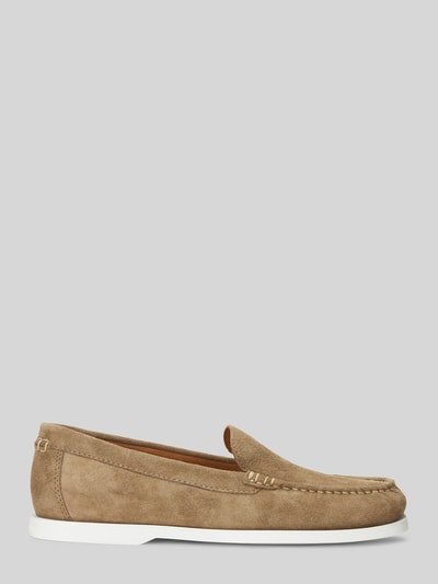 Polo Ralph Lauren Loafer aus echtem Rindsleder Beige 2