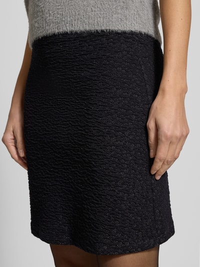 Tom Tailor Denim Ausgestellter Mini-Rock aus Baumwoll-Mix Black 3