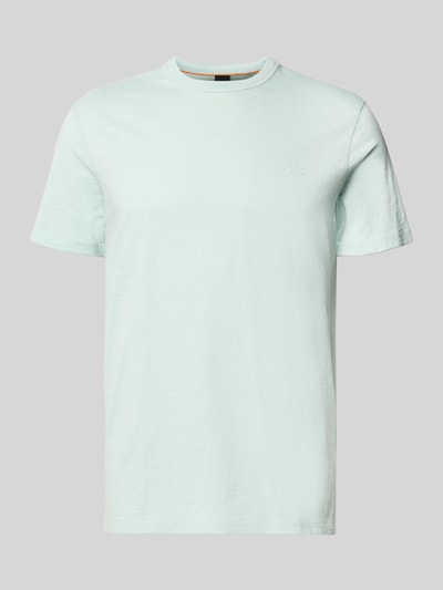 Produktfoto, Regular Fit T-Shirt aus reiner Baumwolle Modell 'TEGOOD' von BOSS Orange, Optik: Unifarben, Kurzarm, Logo-Detail, Rundhals