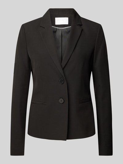 Jake*s Collection Blazer mit mit Viskose-Anteil und Paspeltaschen Black 2