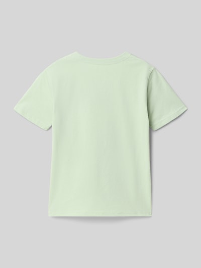 Levi’s® Kids Regular Fit T-Shirt aus reiner Baumwolle Modell 'BATWING CHEST' Lind 3