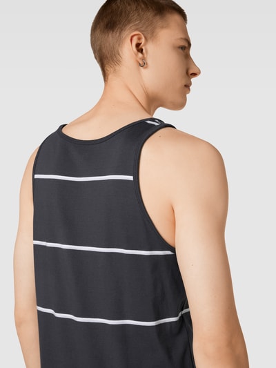 Rip Curl Tanktop met streepmotief, model 'RAILS' Zwart - 3