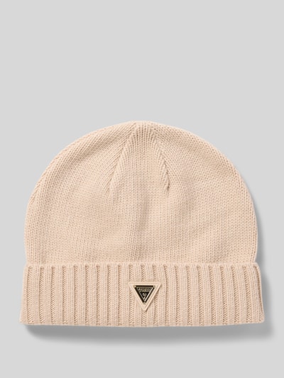 Guess Activewear Muts met viscose en wol, model 'Sweater' Beige - 1
