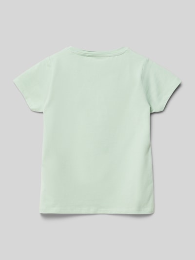 Name It T-shirt z wyhaftowanym motywem model ‘HATTIE’ Miętowy 3