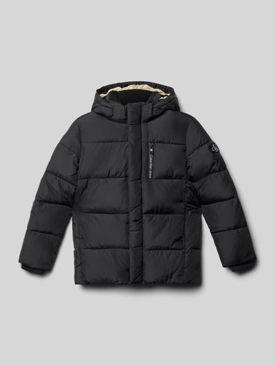 Calvin Klein Jeans Steppjacke mit Reißverschlusstasche Black 1