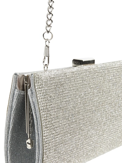 Jake*s Cocktail Pochette mit Ziersteinen  Silber Melange 4