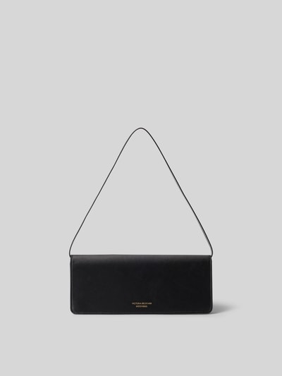 Victoria Beckham Clutch mit goldener Logo-Schließe Modell 'DORIANEAST-WEST' Black 3