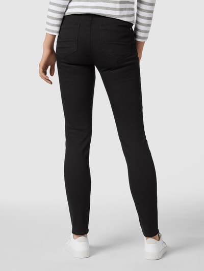 FREE/QUENT Skinny fit stoffen broek met stretch, model 'Aida' Zwart - 5