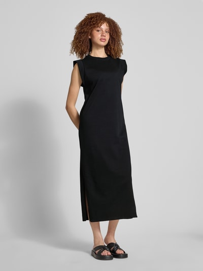 Pieces Loose fit sweatjurk van katoenmix, model 'CHILLI SUMMER' Zwart - 1