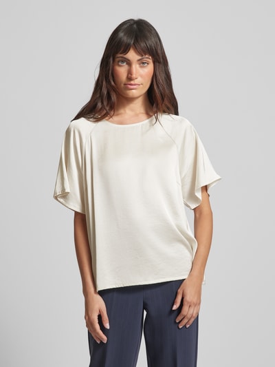 mbyM Blusenshirt in Crinkle-Optik Modell 'Damik' Offwhite 4