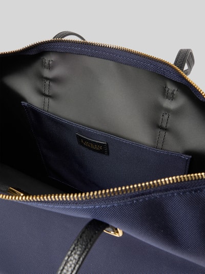 Lauren Ralph Lauren Tote Bag mit Label-Applikation Modell 'KEATON' Marine 5