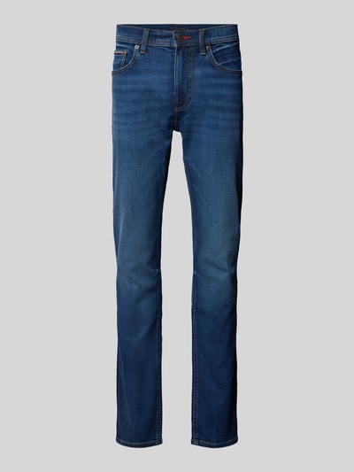 Tommy Hilfiger Jeansy o kroju straight leg z 5 kieszeniami model ‘DENTON TOLUCA’ Jeansowy niebieski 2