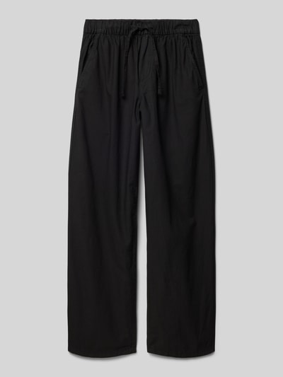 Mango Hose mit Tunnelzug Modell 'comfy' Black 1