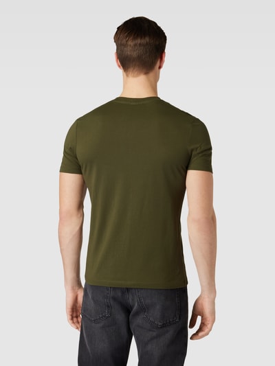 Strellson T-shirt met ronde hals en korte mouwen Olijfgroen - 5