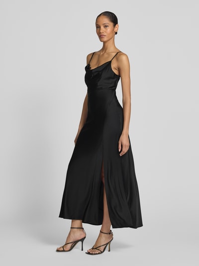 Guess Maxikleid mit Spitzenbesatz Modell 'ADLE' BLACK 1