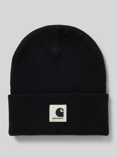Carhartt Work In Progress Beanie mit Label-Detail Modell 'Ashley' BLACK 1