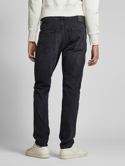 Calvin Klein Jeans Slim fit jeans in 5-pocketmodel Zwart - 5