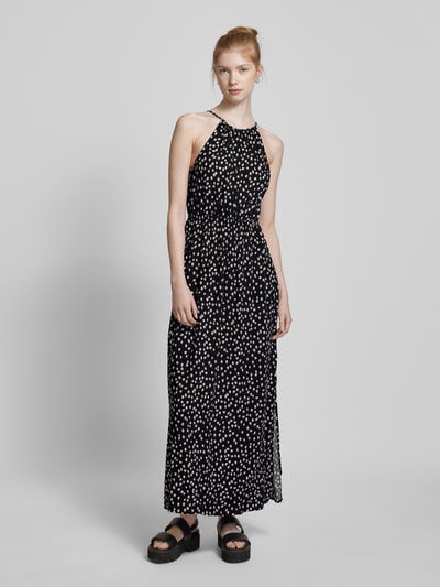 Tom Tailor Denim Maxi-jurk met halter Zwart - 4