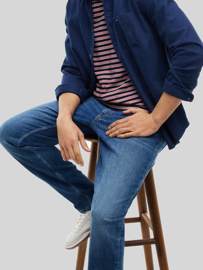 Tommy Jeans Straight Fit Jeans aus Baumwoll-Mix Jeansblau 3