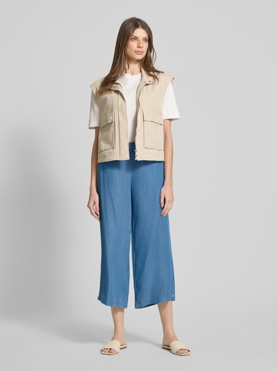 Vero Moda Loose Fit Culotte aus Lyocell Modell 'BREE' Royal Melange 1